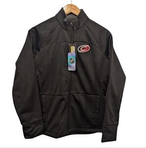 Carolina Hurricanes Antigua Women's Links Black Golf Jacket Size Small